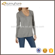 Sexy womens v neck pure cashmere jumpers